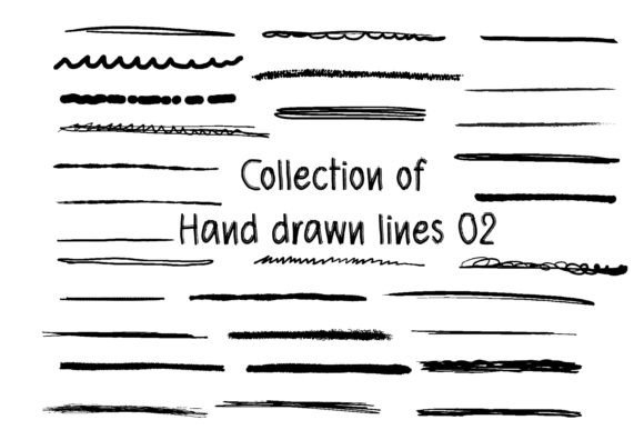 Download Freehand Line, Hand Drawn Lines - Hand Collection