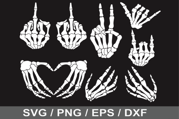Download Skeleton Hands Svg, Skull Skeleton Hand - Hand Collection