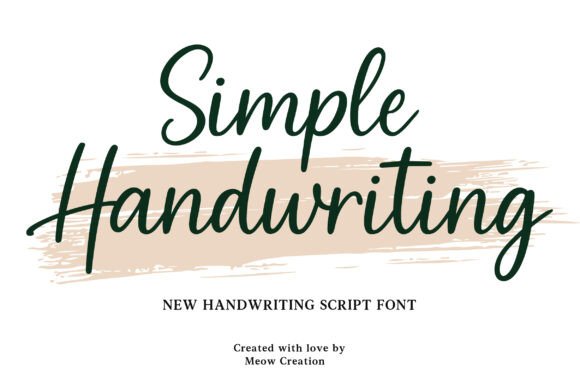 Download Simple Handwriting - Hand Collection