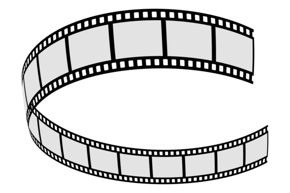 Download Blank Film Tape Curl Template. Decorativ - Curl Collection