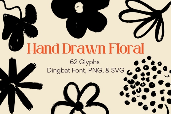 Download Hand Drawn Floral - Hand Collection