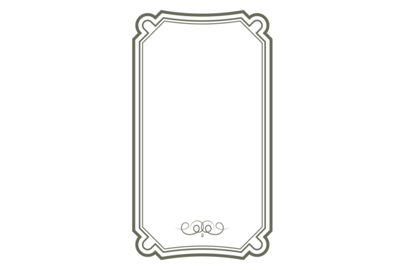 Download Decorative Vignette Template. Blank Orna - Decor Collection