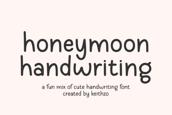 Download Honeymoon Handwriting - Hand Collection