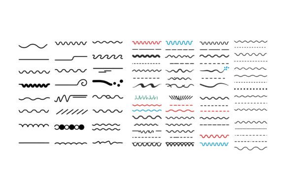 Download Diverse Collection of Decorative Lines I - Decor Collection