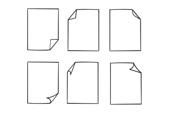 Download Doodle Paper Page Curl Corner - Curl Collection