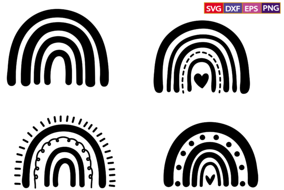 Download Rainbow Svg,Hand Drawn Rainbow SVG - Hand Collection
