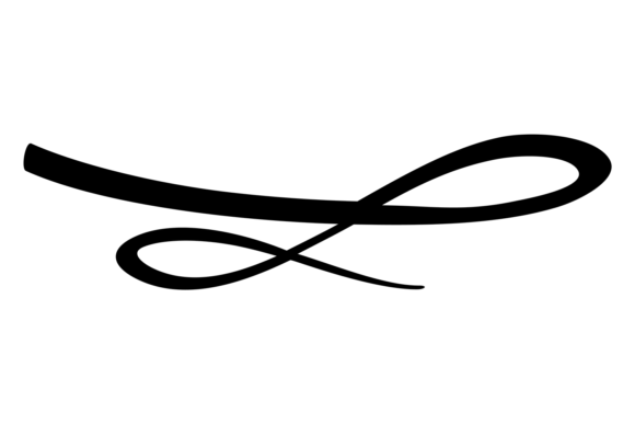 Download Calligraphic Underline Tail. Decorative - Decor Collection