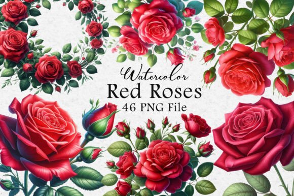 Download Red Roses Clipart, Rose Flowers PNG - Lower Collection