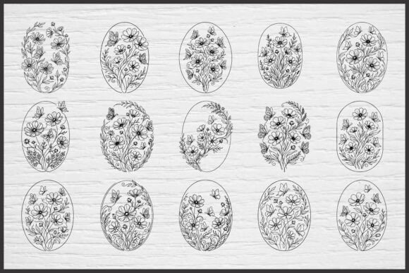 Download Beautiful Cosmos Flower Vignette - Lower Collection