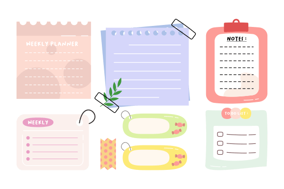 Download Cute Hand-Drawn Bullet Journal Element - Hand Collection