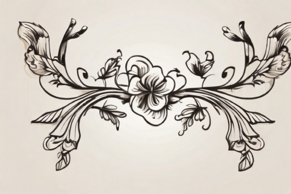 Download About Hand Drawn Floral Decorative Borde - Decor Collection