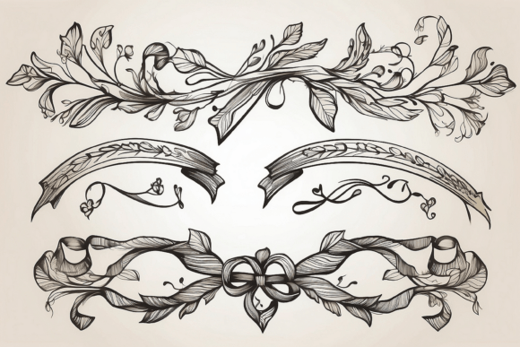 Download About Hand Drawn Floral Decorative Borde - Decor Collection