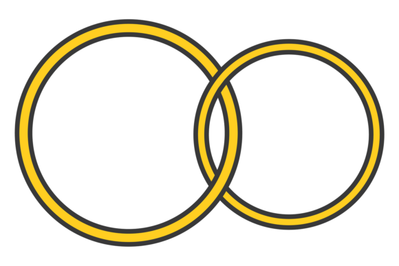 Download Golden Rings Together. Marriage Symbol. - Marriage Collection