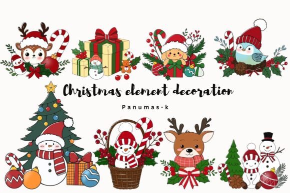 Download Christmas Element Decoration - Decor Collection