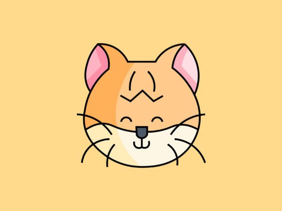Download Kawaii Cat American Curl Icon - Curl Collection